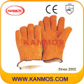 Yellow Cowhide Split Leather Industrial Hand Safety Warm Winter Work Glove (11302)